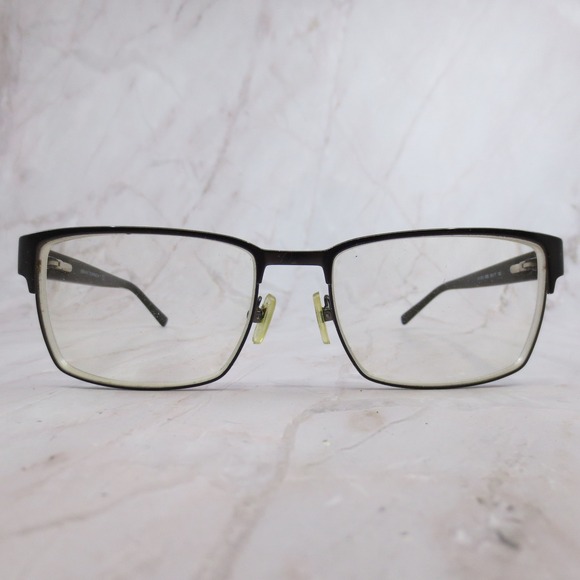 Armani Exchange AX1019 6089 Mens Rectangular Black Eyeglasses Frame 54-17-140